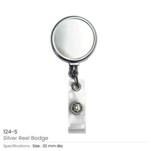 Round Metal Reel Badges - Image 5