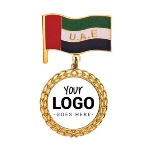 UAE Flag and Medal Badges - Image 2