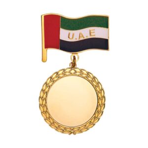 UAE Flag and Medal Badges - Image 1