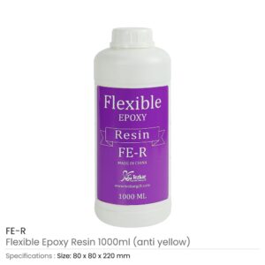 Flexible Epoxy Resin and Hardener  1000 ml -Anti Yellow - Image 3