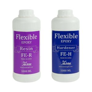 Flexible Epoxy Resin and Hardener  1000 ml -Anti Yellow - Image 1