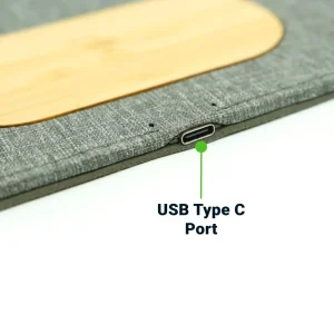 Multi-Function Mousepad, 15W Fast Wireless Charger & LED Logo - Image 6