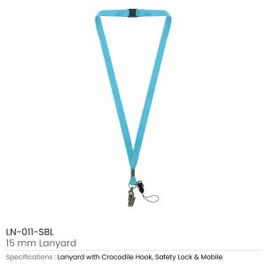 Lanyards with Crocodile Clip, Mobile Holders & Safety Lock - Image 14