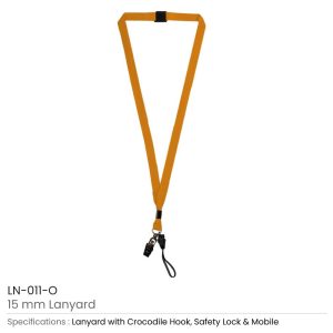 Lanyards with Crocodile Clip, Mobile Holders & Safety Lock - Image 13