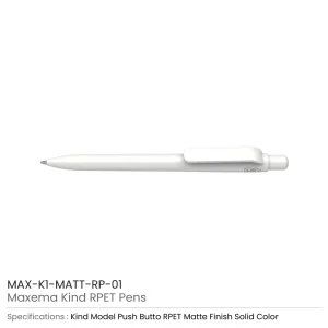 Maxema Kind rPET Pens, Matte Solid Color - Image 5