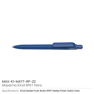 Maxema Kind rPET Pens, Matte Solid Color - Image 11