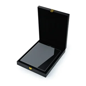 Two-Toned PU Leather Awards with Aluminum Frame & Stand – B5 Size in Luxury Box - Image 9