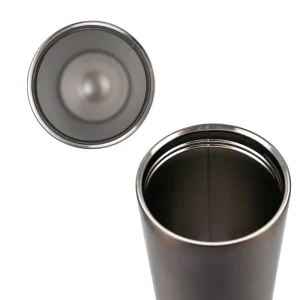 Double Wall SS Tumblers with Transparent Lid and Metal Straw - 500ml - Image 7