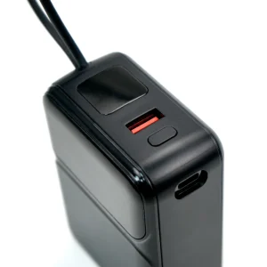 Powerbank with Built-in Type-C & Lightning Cables, 20,000mAh, 45W Fast Charging - Image 7