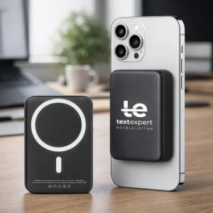 MagSafe Wireless Powerbank with Light-Up Logo, 15W Fast Charging, 10K mAh - Image 4