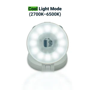 Pocket Selfie Ring Light with MagSafe, Bi-Color LED, 180° Flip Design - Image 8